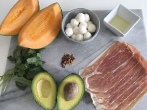 melon salad ingredients