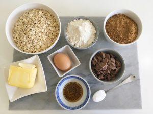 oat cookies ingredients