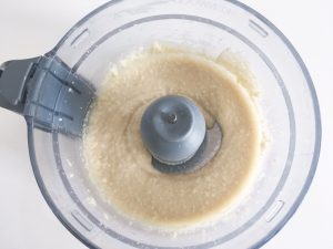 macadamia butter blended