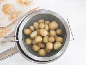 potato salad cooked potatoes